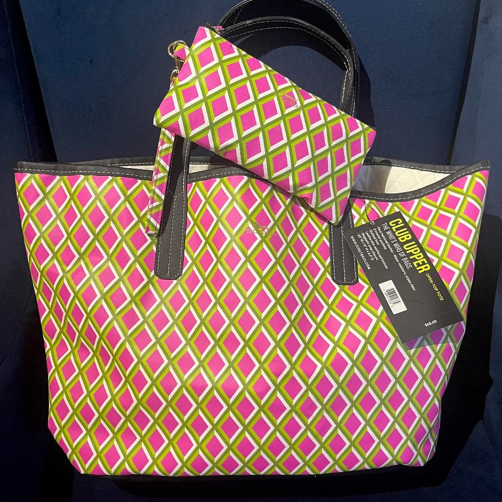 NWT Scout Bag Tote with Zipper Accessory Bag